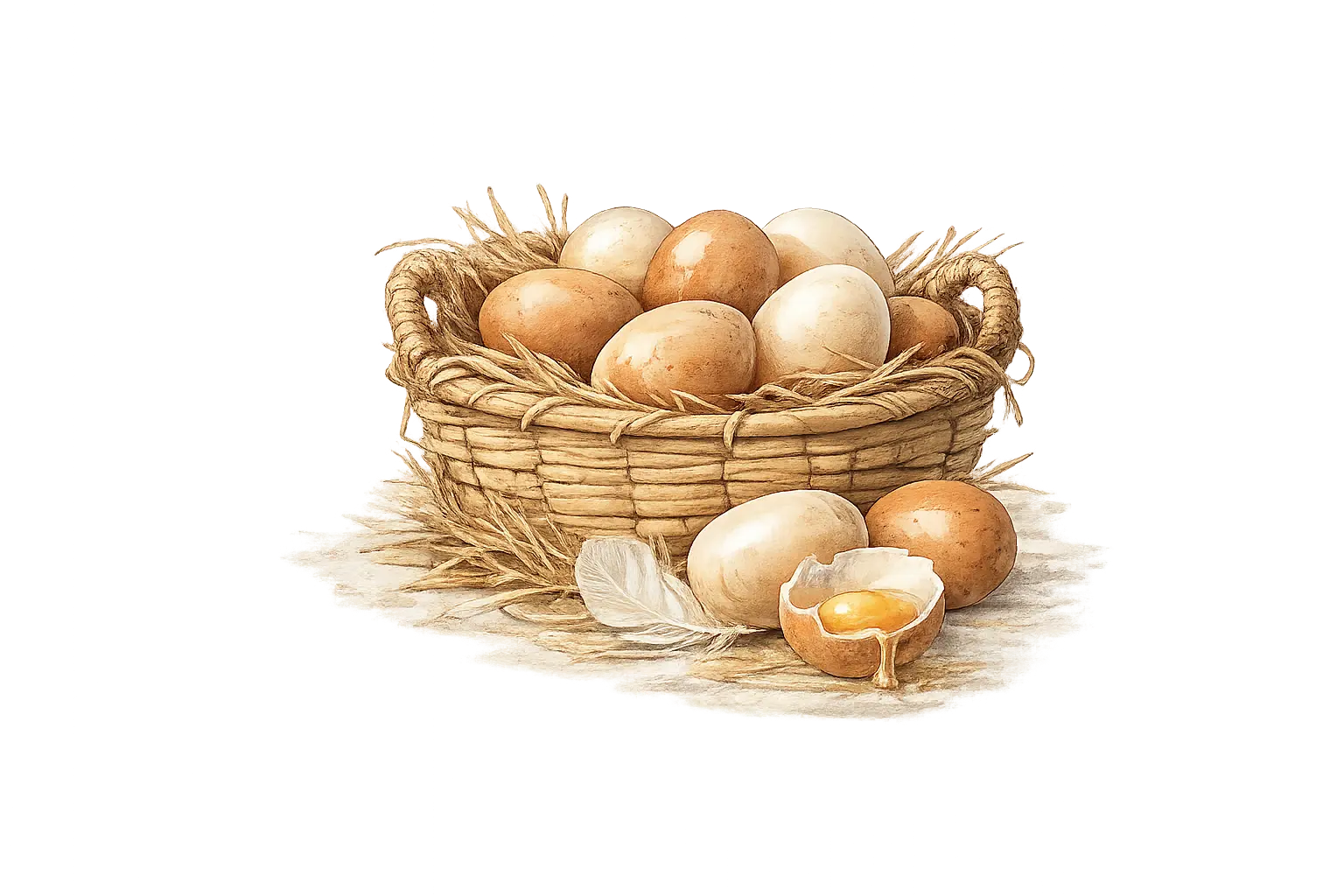 Uova biologiche galline ruspanti